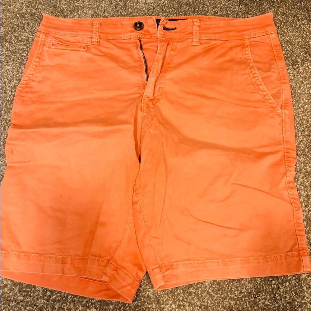 Orange men’s shorts